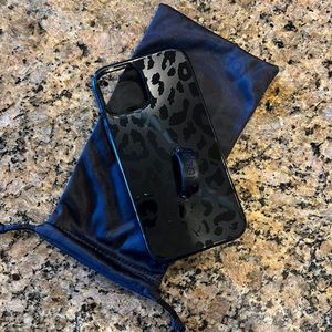 iPhone 12 Pro Loopy Case Midnight Leopard